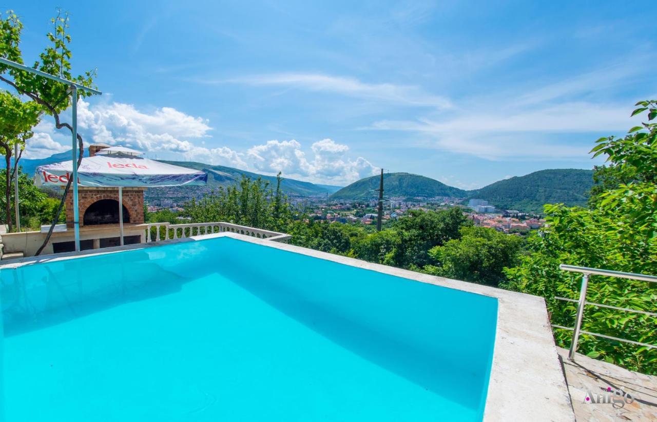 Perfect View Of Mostar - With Swimming Pool 外观 照片