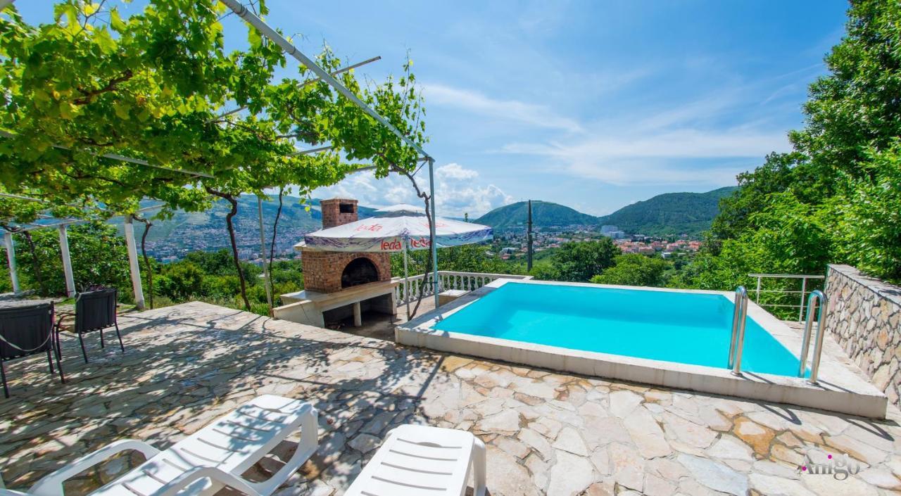Perfect View Of Mostar - With Swimming Pool 外观 照片