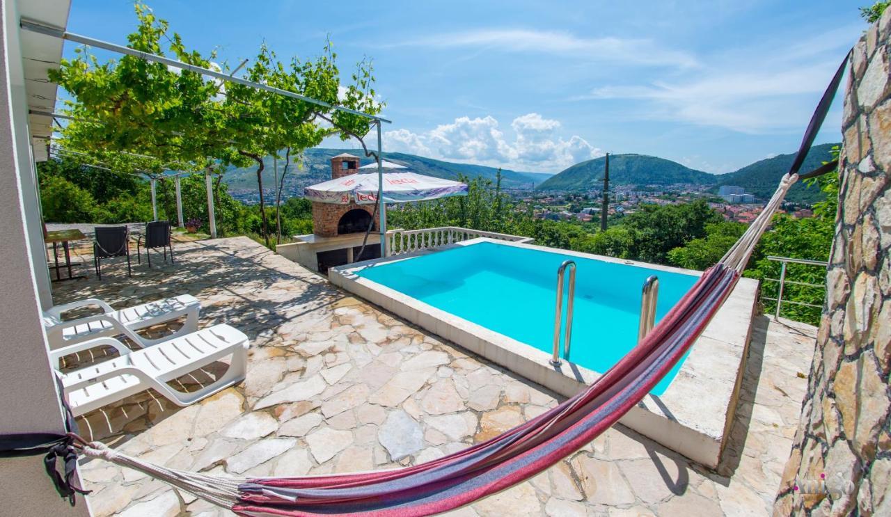 Perfect View Of Mostar - With Swimming Pool 外观 照片