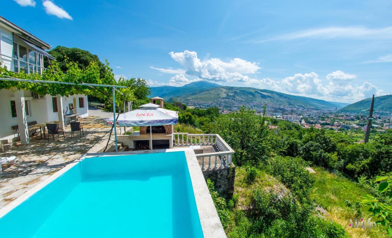 Perfect View Of Mostar - With Swimming Pool 外观 照片