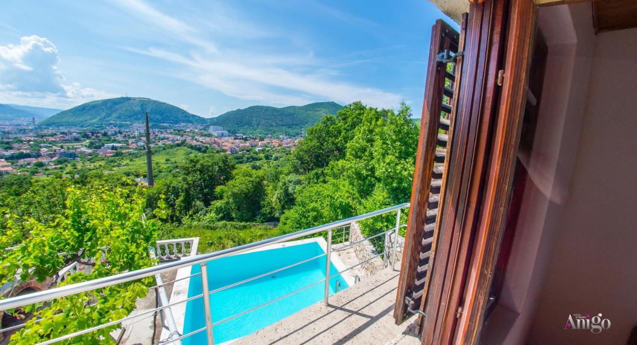 Perfect View Of Mostar - With Swimming Pool 外观 照片
